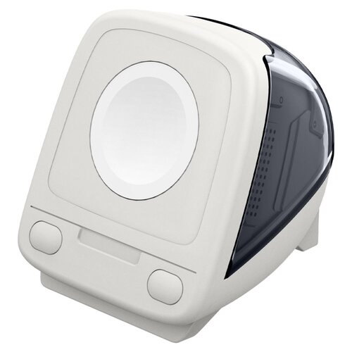 Stojak na ładowarkę SPIGEN Classic C1 do Apple Watch Biało-szary