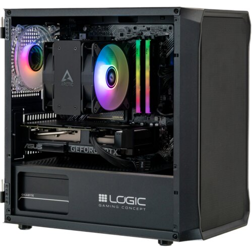 Komputer MAD DOG LOGIC-ARGB-A06DR32 R7-5800X 32GB RAM 1TB SSD GeForce RTX4060 DLSS 3 Wi-Fi