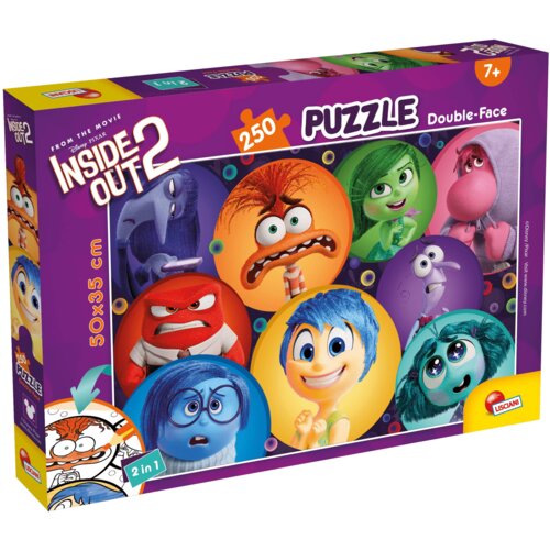 Puzzle LISCIANI Maxi Floor Disney W Głowie się nie mieści 304-109807 (250 elementów)