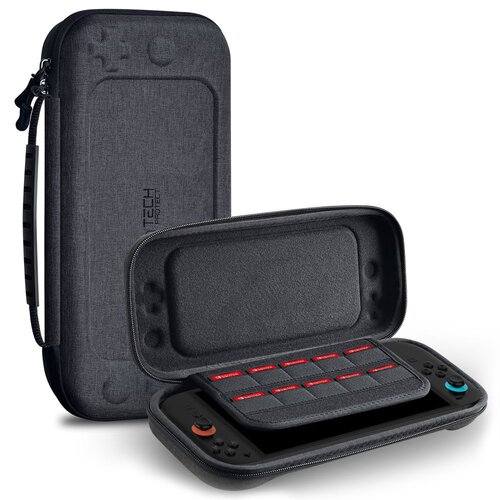 Etui TECH-PROTECT Hardpouch do Nintendo Switch 2 Grafitowy