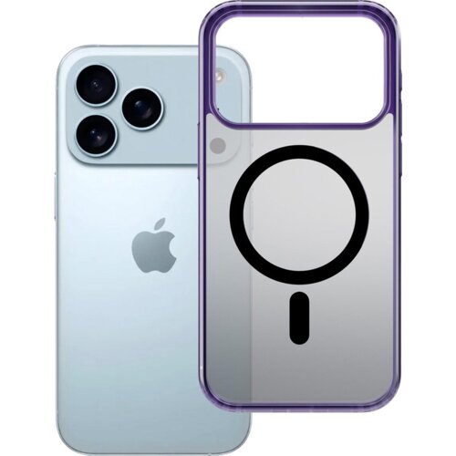 Etui 3MK Frosty MagCase do Apple iPhone 17 Pro Max Fioletowy