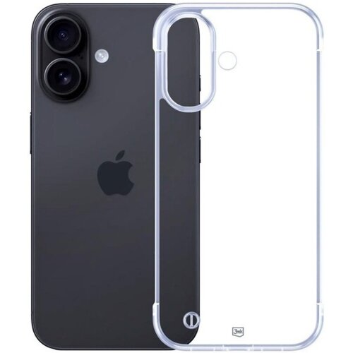 Etui 3MK Just20g Clear Case do Apple iPhone 17 Transparentny