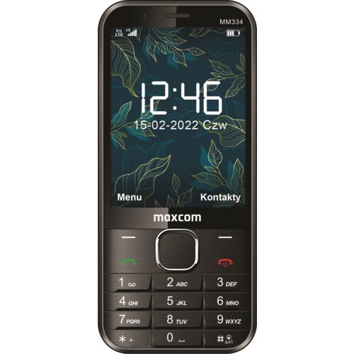 Telefon MAXCOM MM334L 4G Czarny