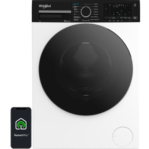 Pralka WHIRLPOOL Slim WAM 764WKBC PL 7kg 1400obr AI AdaptiveWash FreshCare+ Para