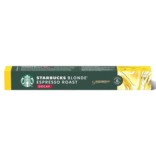 Kapsułki STARBUCKS Blonde Espresso Roast Decaf do ekspresu Nespresso