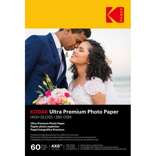 Papier fotograficzny KODAK Ultra Premium A6 60 arkuszy