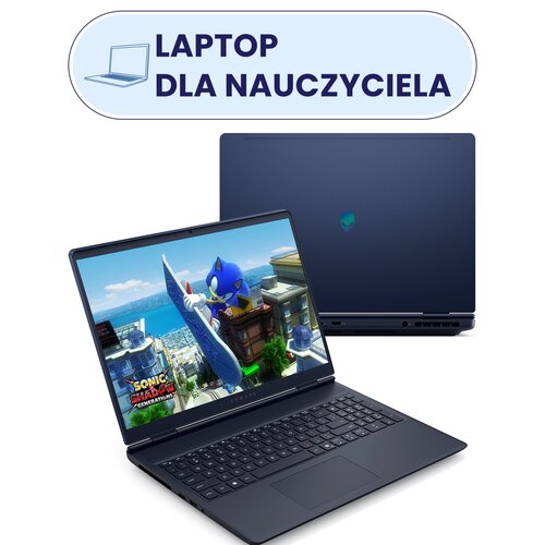 Laptop DELL Alienware 16 Aurora 16" Core 7 240H 32GB RAM 1TB SSD GeForce RTX5060 DLSS 4 Windows 11 Home