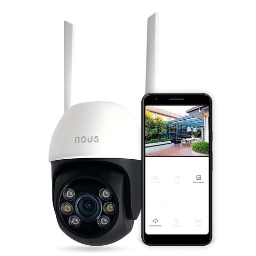 Kamera NOUS W6 PTZ IP 3MP Zewnętrzna, Wi-Fi / P2P