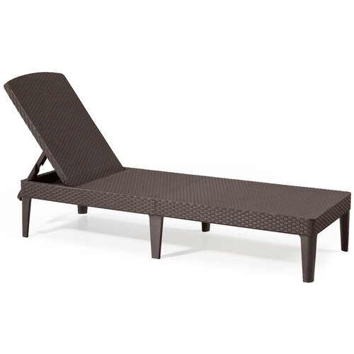 Leżak ALLIBERT Jaipur 237958 Brązowy