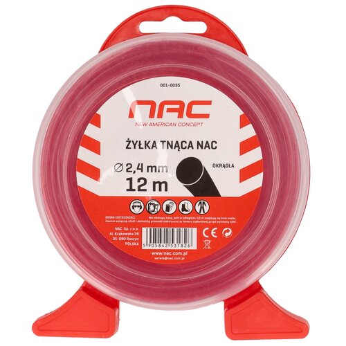 Żyłka do kosy i podkaszarki NAC 001-0035