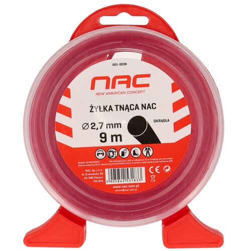 Żyłka do kosy i podkaszark  NAC 001-0036