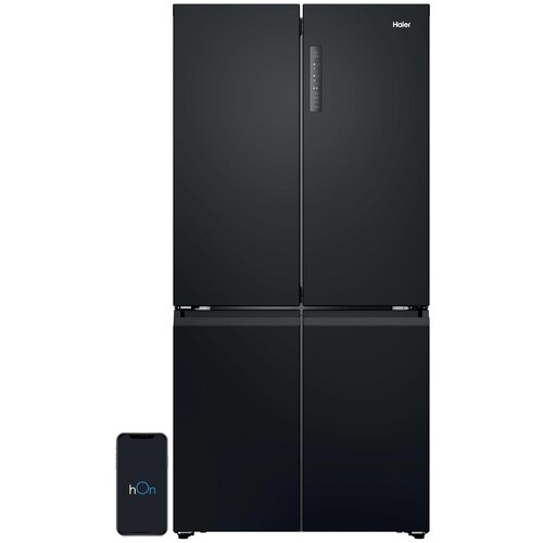 Lodówka HAIER HCR39F19ENPT Side by Side No Frost 190.5cm Czarna