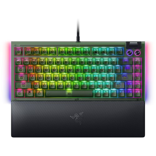 Klawiatura RAZER BlackWidow V4 75% Phantom Green Edition