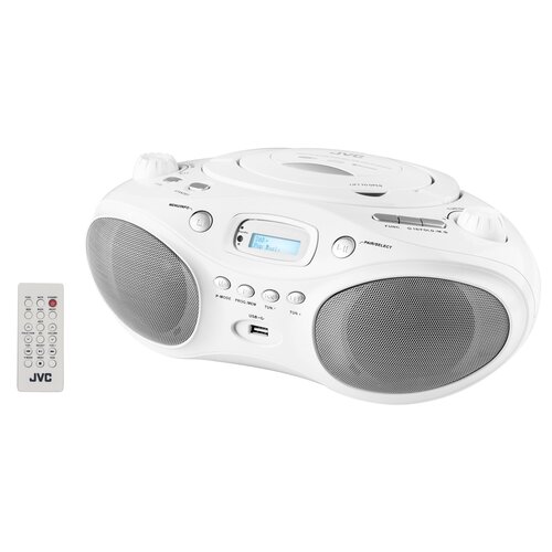Radioodtwarzacz JVC RD-E661W-DAB Bluetooth Biały