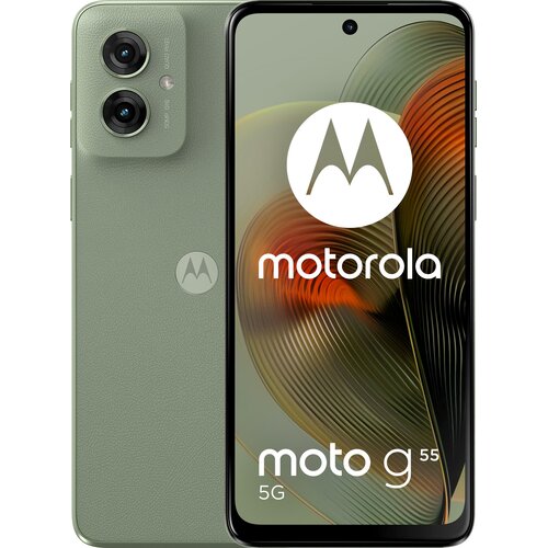Smartfon MOTOROLA Moto G55 5G 12/256GB 6.49" 120Hz Zielony