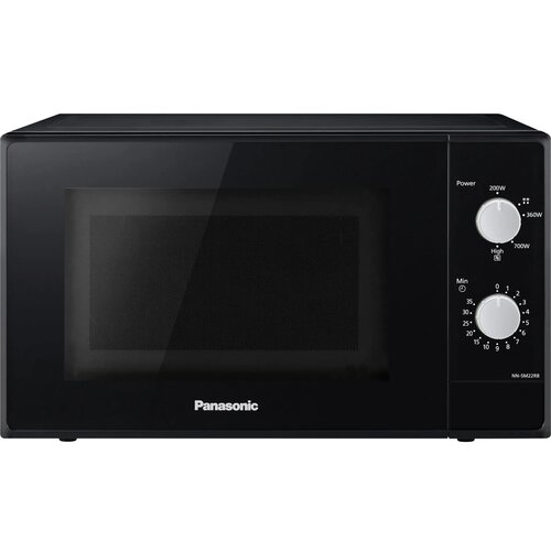 Kuchenka mikrofalowa PANASONIC NN-SM22RBEVG 800 W średnica 25.5 cm pojemność 20L Czarny