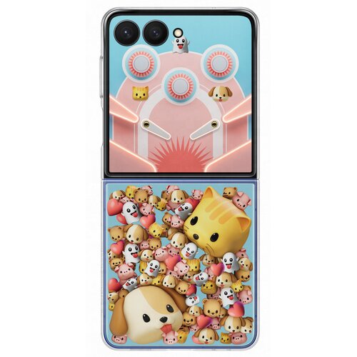 Etui SAMSUNG Flipsuit Case do Samsung Galaxy Z Flip 7 Przezroczysty EF-ZF766CTEGWW