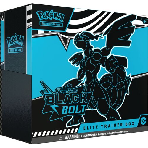 Gra karciana POKEMON TCG Scarlet & Violet Black Bolt Elite Trainer Box Zekrom 2026987 (1 zestaw)