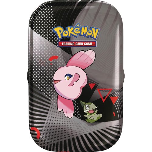 Gra karciana POKEMON TCG Scarlet & Violet Unova Mini Tin Alomomola Axew 2026978 (1 zestaw)