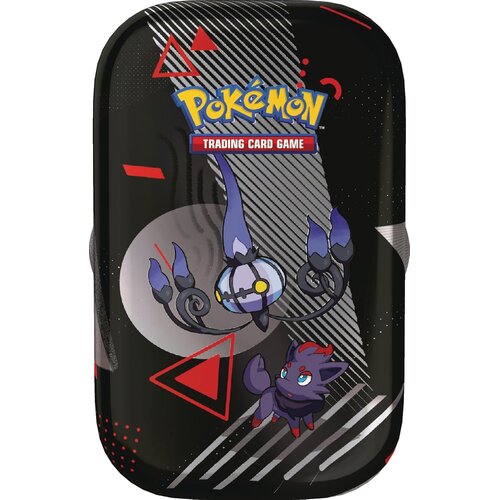 Gra karciana POKEMON TCG Scarlet & Violet Unova Mini Tin Chandelure Zoura 2026981 (1 zestaw)
