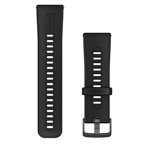 Pasek GARMIN 010-13907-00 do Venu X1 (24 mm) Czarny