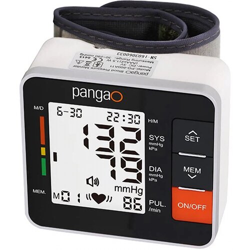 Ciśnieniomierz PANGAO PG800A11 Biało-czarny