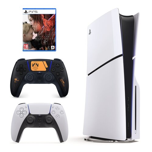 Konsola SONY PlayStation 5 Slim + Kontroler SONY DualSense Death Stranding 2 Limited Edition + Death Stranding 2: On the Beach Gra PS5
