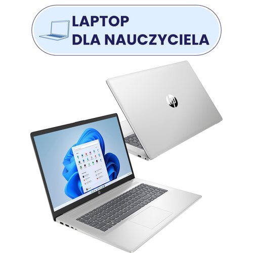 Laptop HP 17-CP3216NW 17.3" IPS R7-7730U 16GB RAM 512GB SSD Windows 11 Home