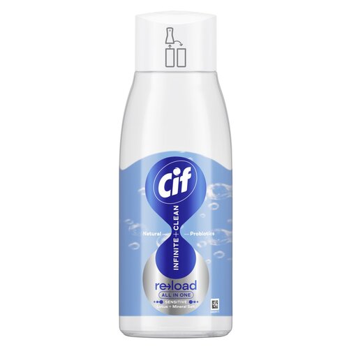 Wkład czyszczący uniwersalny CIF Infinite Clean Lotus & Mineral Salt 590 ml