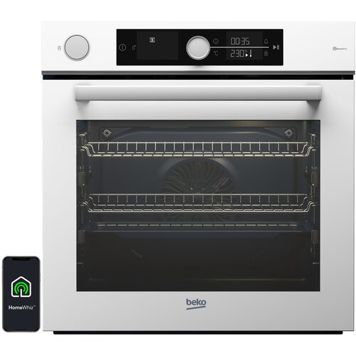 Piekarnik BEKO bPRO500 BBIS18400WDS Elektryczny parowy Biały A+