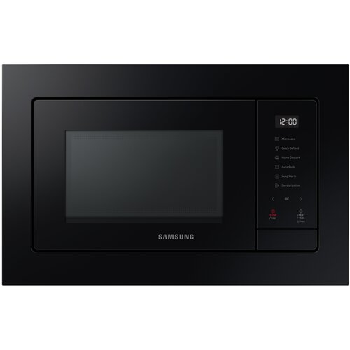 Kuchenka mikrofalowa SAMSUNG MG23A7318AK E1 800W średnica 28.8 cm pojemność 23L Keep warm ceramic inside™ Czarny