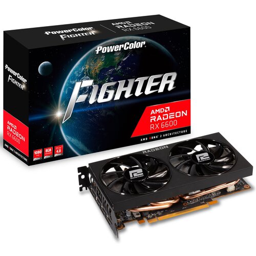 Karta graficzna POWERCOLOR Radeon RX 6600 Fighter 8GB