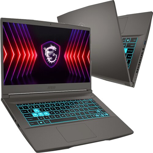 Laptop MSI Thin A15 B7VF-412XPL 15.6" IPS 144Hz R7-7735HS 16GB RAM 512GB SSD GeForce RTX4060 DLSS 3 Windows 11 Home
