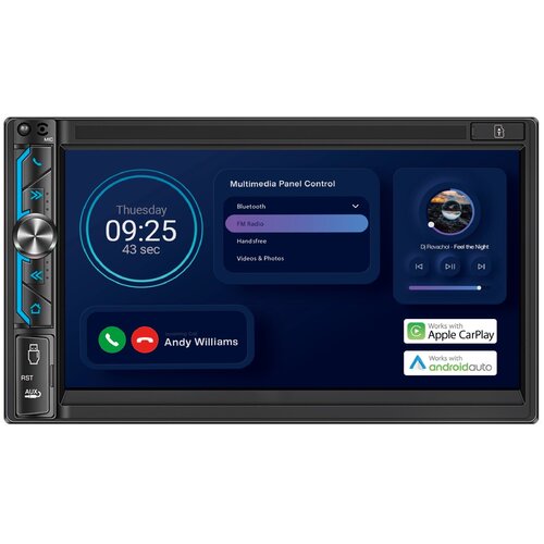 Radio samochodowe VORDON HT-930 York Bluetooth Pilot