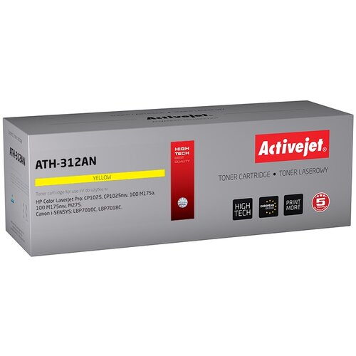 Toner ACTIVEJET ATH-312AN Żółty