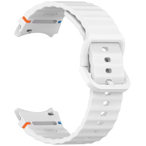 Pasek LUNA do Samsung Galaxy Watch 4/5/6/7 (40/42/44/46 mm) S00026 Biały