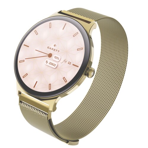 Smartwatch GARETT Verona 2 Złoty Mesh