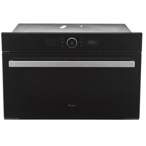 Kuchenka mikrofalowa WHIRLPOOL AMW 731NB 1000W średnica 32.5 cm pojemność 31L Szósty zmysł Talerz crisp Czarny