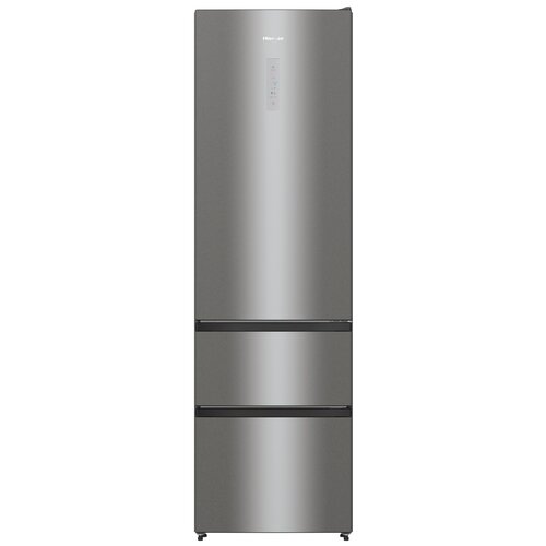 Lodówka HISENSE RM469N4ACE 3D No Frost 200cm Stalowo-szara SmartFresh Licowane drzwi