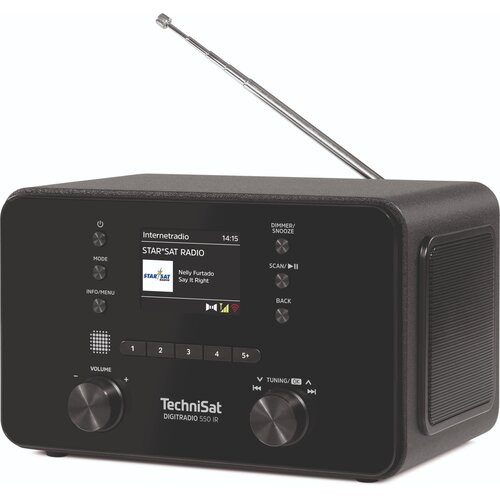 Radio internetowe TECHNISAT DIGITRADIO 550 IR Czarny