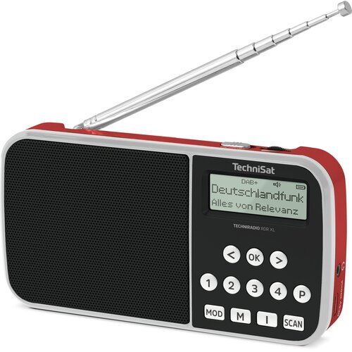 Radio TECHNISAT TECHNIRADIO RDR XL Cyfrowe Czerwony