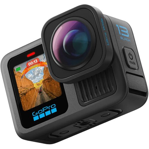 Kamera sportowa GOPRO HERO 13 BLACK Ultra Wide Edition, filmy 5.3K 60 FPS, matryca 1/1,9, GPS, Wi-Fi, Bluetooth