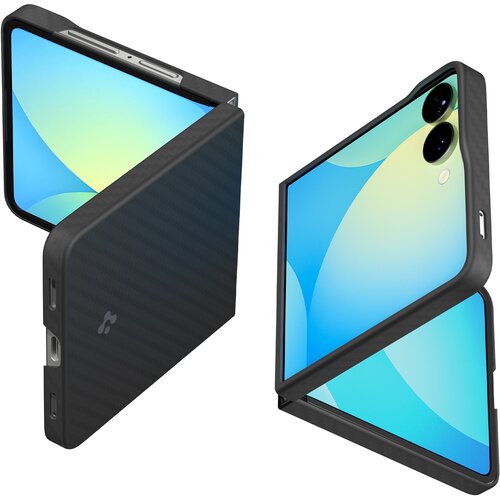 Etui SPIGEN AirSkin Aramid do Samsung Galaxy Z Flip 7 Czarny