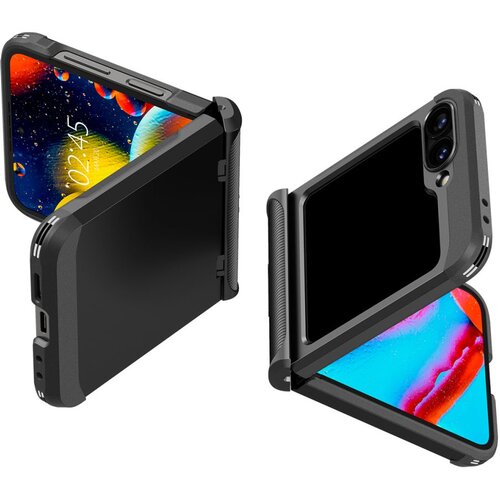 Etui SPIGEN Slim Armor Pro do Samsung Galaxy Z Flip 6/Z Flip 7 FE Czarny