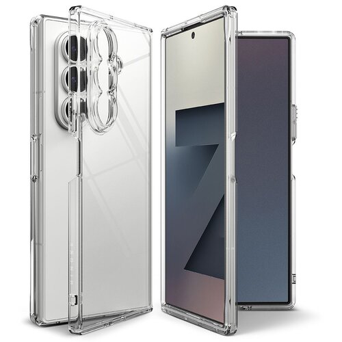 Etui RINGKE Fusion do Samsung Galaxy Z Fold 7 Przezroczysty