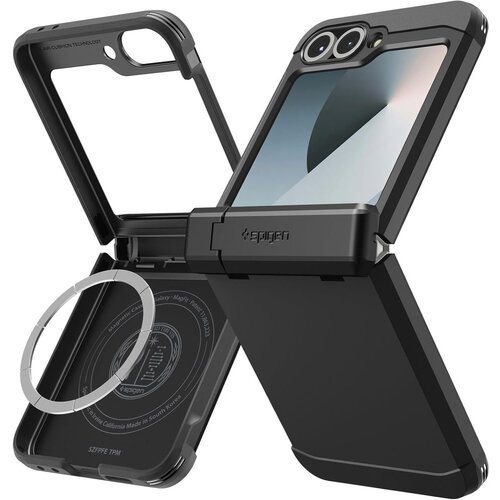 Etui SPIGEN Tough Armor Pro Mag MagSafe do Samsung Galaxy Z Flip 7 FE Czarny