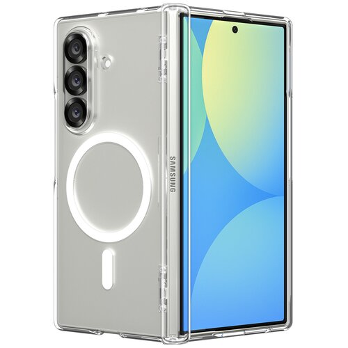 Etui SPIGEN Ultra Hybrid Pro Mag MagSafe do Samsung Galaxy Z Fold 7 Przezroczysty