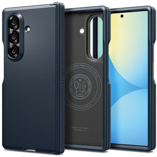 Etui SPIGEN Tough Armor Pro Mag MagSafe do Samsung Galaxy Z Fold 7 Grafitowy