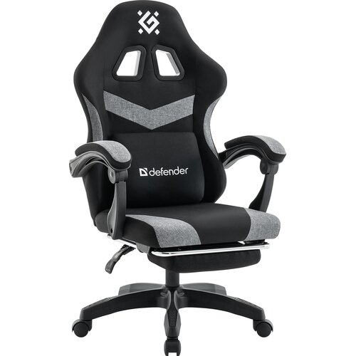 Fotel DEFENDER Runa Pro Czarno-szary