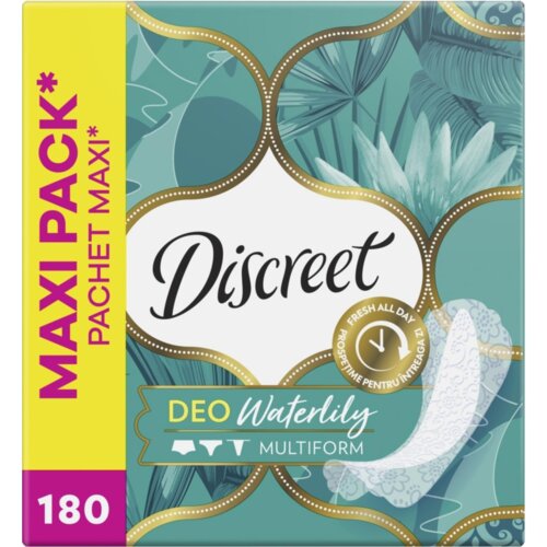 Wkładki higieniczne DISCREET Multiform Waterlily Normal (180 sztuk)